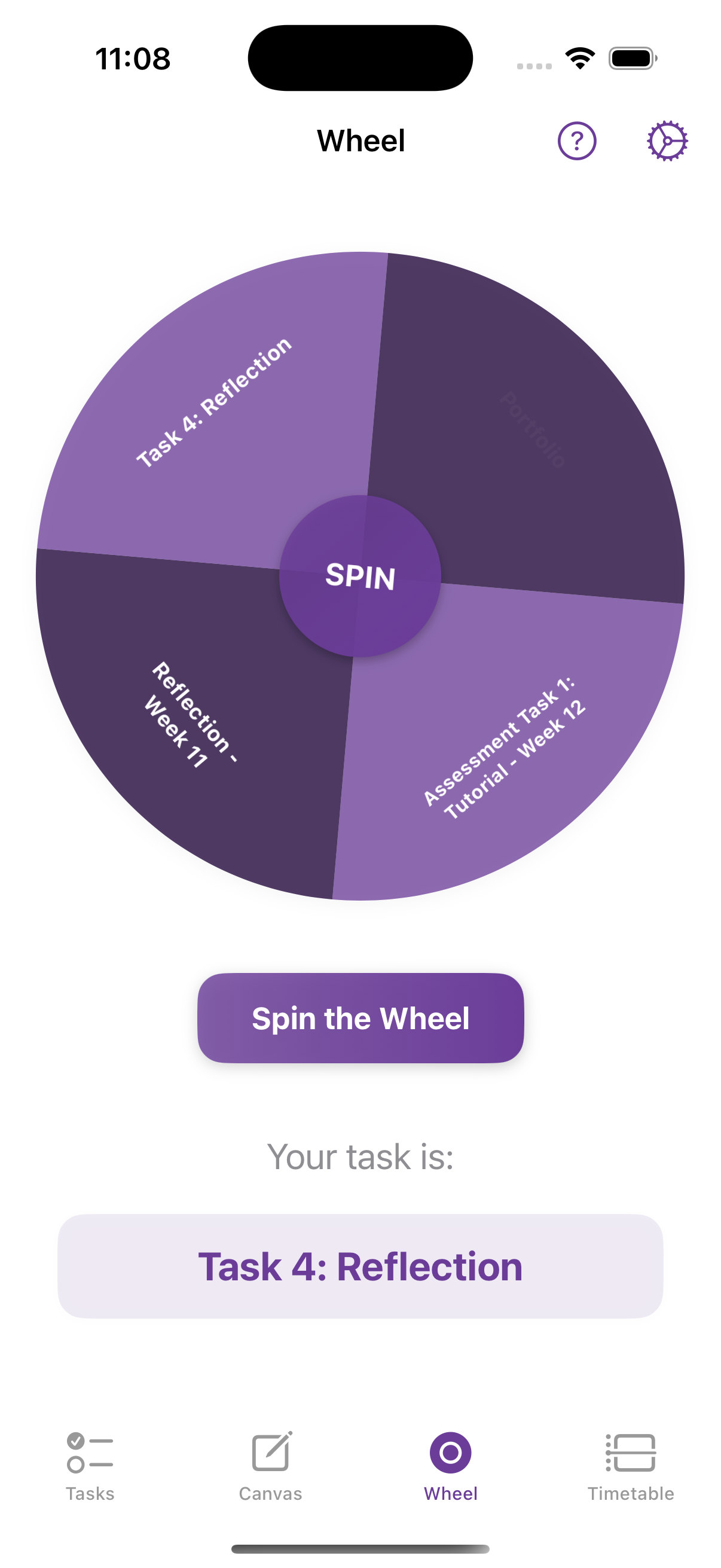 Spin the Wheel